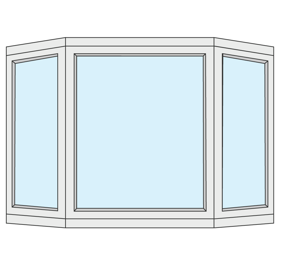 Bay-bow windows at Rosati Windows