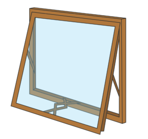Wood-framed Awning Window