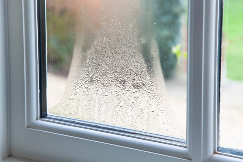 Condensation on window at Rosati windows